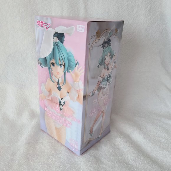 Hatsune Miku - Bicute Bunnies Figure - White Rabbit Baby Pink Figure - Picture 3 of 5